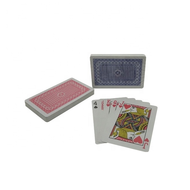 Classic playing cards set recycled plastic custom card playing in bulk