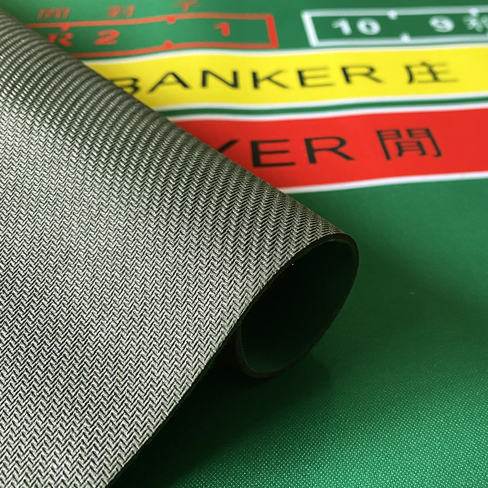 Customised Gambling Table mat  Rectangle 1.8m baccarat  Poker Mat Rubber foam Table Cloth 2mm Thickness  Casino Gambling Game