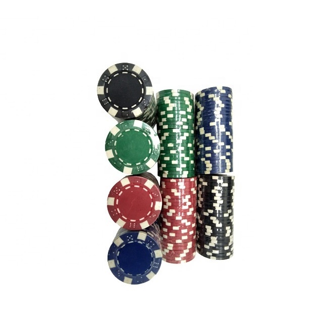 200pcs Chips 40mm Clay Poker Set With Paper Poker Cards And Dices In Aluminum Silver Case