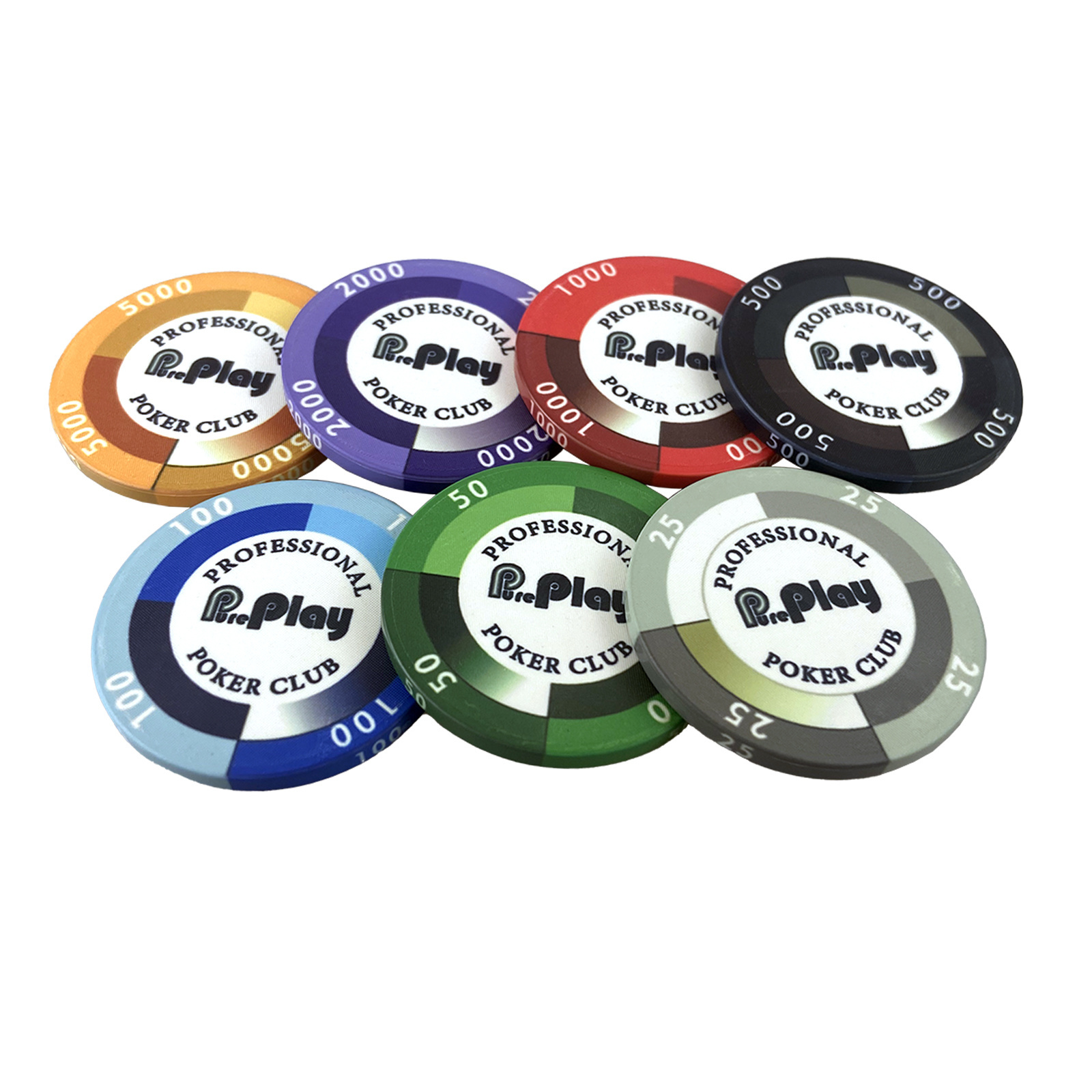 Custom 10g EPT Chips Set 39mm Poker Chips Wholesale Ceramic Poker Factory