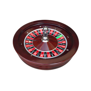 Casino accessories poker game table 32 inch roulette wheel high quality solid wood roulette wheel for casino games