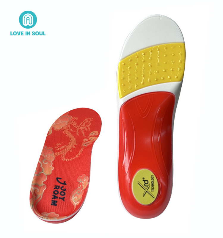 Poron Xrd Fitness Arch Support Heel Pain Relief Insoles for Shoes Sports  Shoes Accessories Insole for Men Women