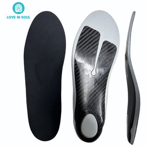 Performance Insoles  Shock Absorb Carbon Fiber Sports Shoe Insoles for Running Basketball Athletics Arch Support Shoe Inserts