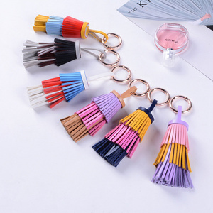 Yongze Cheap Colorful Fashionable Genuine Sheep Leather Tassels For Bag suede tassels for jewelry