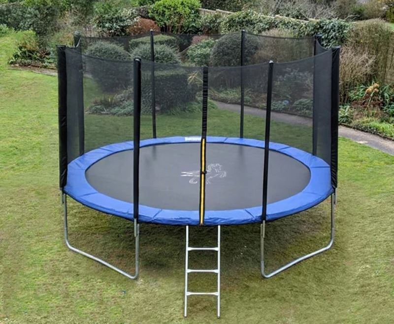 Sports TUV GS CE Round Outdoor 6 FT 8 FT 10 FT 12 FT 13 FT 14 FT 15 FT 16 FT Trampoline With Safety Enclosure Net