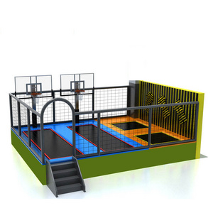 indoor playground equipment trampoline park big equipment