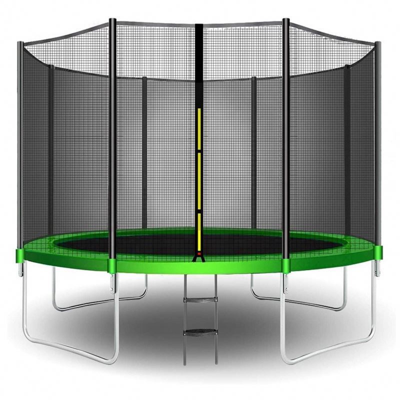 Sports TUV GS CE Round Outdoor 6 FT 8 FT 10 FT 12 FT 13 FT 14 FT 15 FT 16 FT Trampoline With Safety Enclosure Net