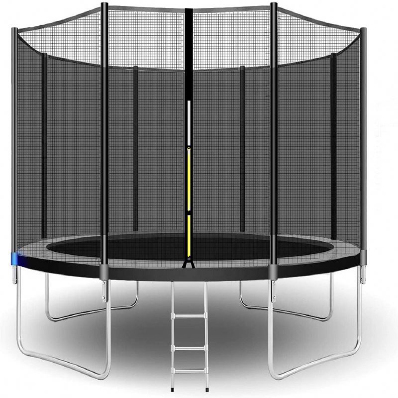 Sports TUV GS CE Round Outdoor 6 FT 8 FT 10 FT 12 FT 13 FT 14 FT 15 FT 16 FT Trampoline With Safety Enclosure Net