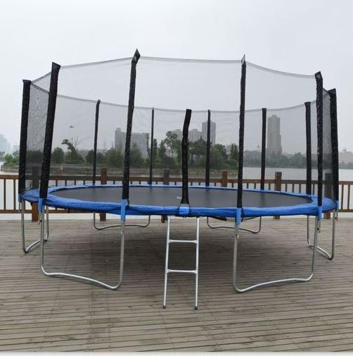 16ft good quality adults jumping trampoline with safety net for outdoor and indoor trampoline