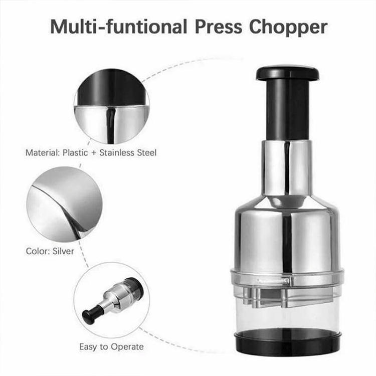 Hot Selling Manual Hand Onion Garlic Chopper Multifunctional Food Vegetable Pressing Dicer Kitchen Gadgets