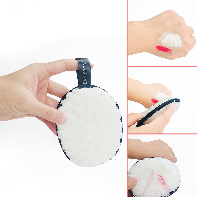 Reusable Microfiber makeup remover pads Private Label Custom Packing Easy Remove washable facial makeup remover