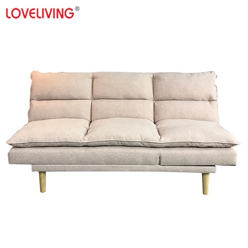 2020 Modern New Design Fabric Sofas Double Folding Living Room Furniture Sofa Bed From Furniture Factory