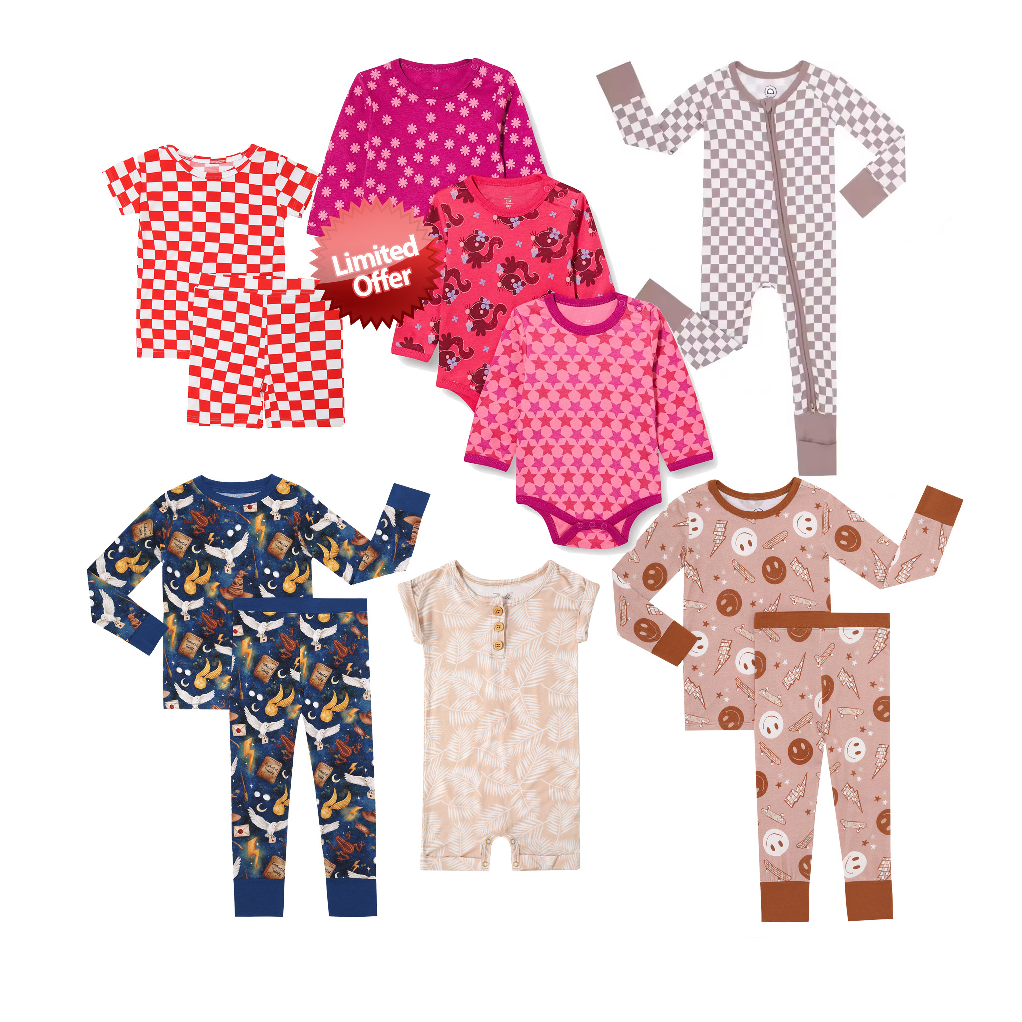 Discount Maximum Custom Organic Bamboo Clothing Zip Baby Rompers Wholesale Baby Boy's and Girls' Summer Baby Rompers