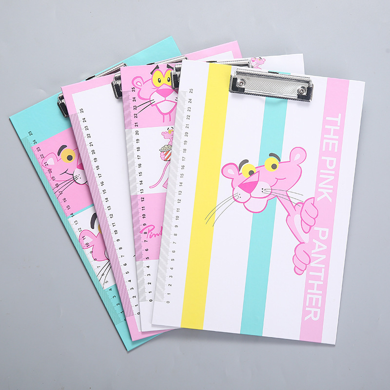 Hot sale creative stationery products fancy design storage clipboard binder clip office Multifunction planner binder