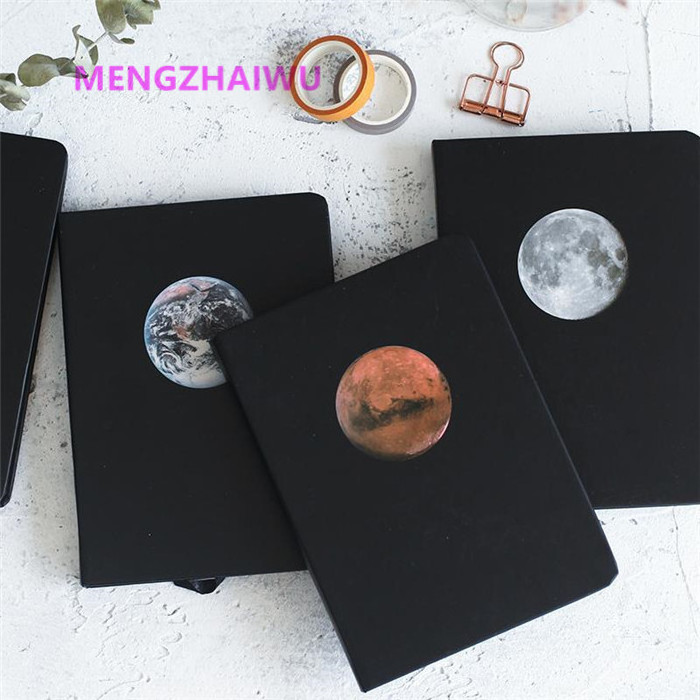 Canada online store stationery manufactures supplier Planet Graffiti Black paper planner notebook wholesale boys diary journal