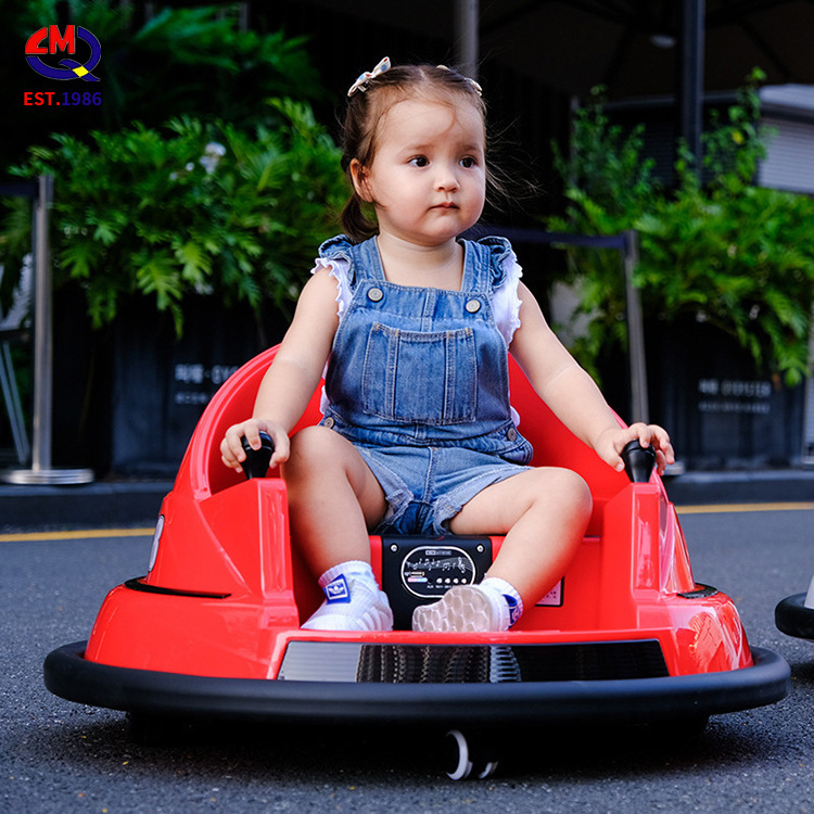 Kidzone Bumper Car Electric Toy Cars for Kids to Drive Wild Thing 360 Spinning New Children Battery Car Ride-on