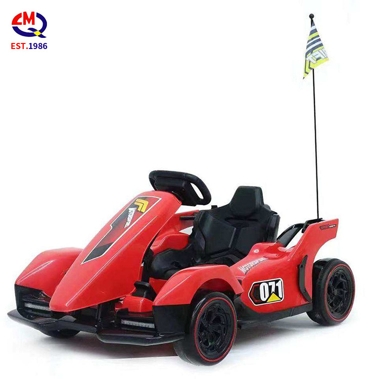 Hot Selling Electric Four Wheel Drift Vehicle Car Toy Go Kart Fashion Children Music Electric Ride on Car for Kids