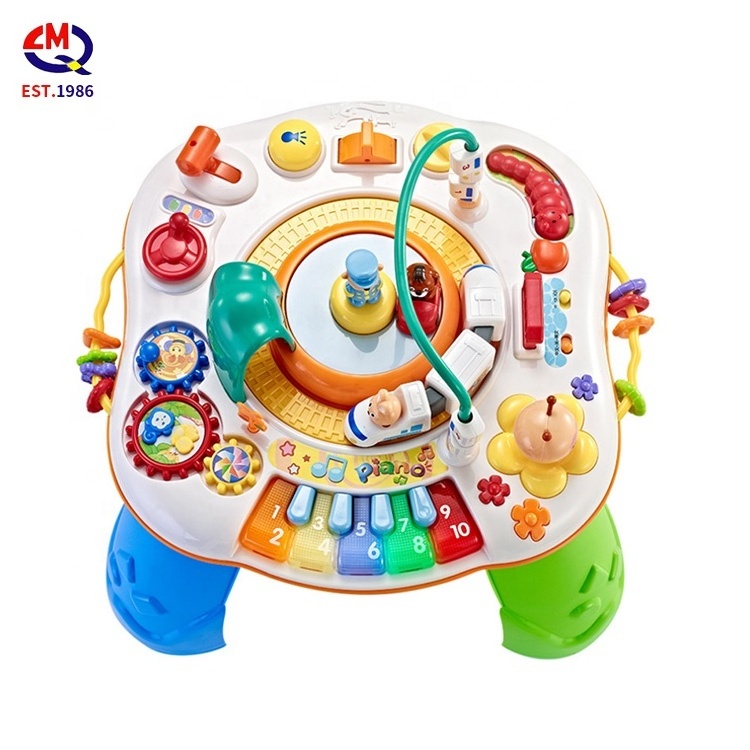 baby multi-functional toy desk 1-3 years old baby early education study table toys