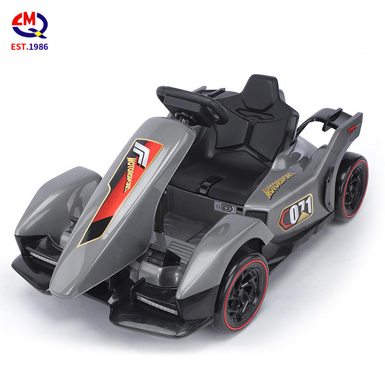 Hot Selling Electric Four Wheel Drift Vehicle Car Toy Go Kart Fashion Children Music Electric Ride on Car for Kids