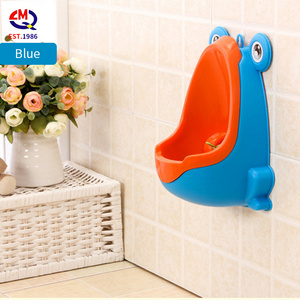 Kids Portable Toilet Urinal Baby Potties Potty Training Plastic Cartoon Cute Frog Baby Training Boys Standing Urine Toilet