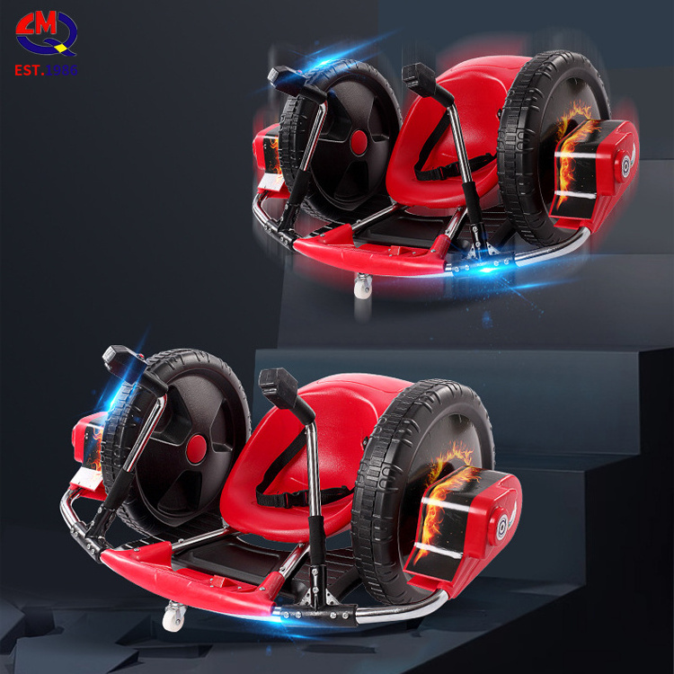 Rotate 360 degrees Steel Go Karts children ride on car electric 12v battery for kids 8 To 13 Years