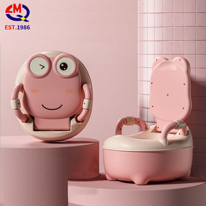 New Kid Safety Toilet Training Seat Portable Plastic Child Indoor WC Plastic Potty Pot For Baby Training Toilet