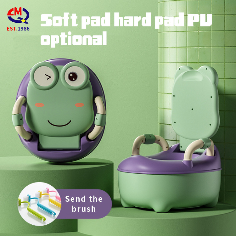 New Kid Safety Toilet Training Seat Portable Plastic Child Indoor WC Plastic Potty Pot For Baby Training Toilet