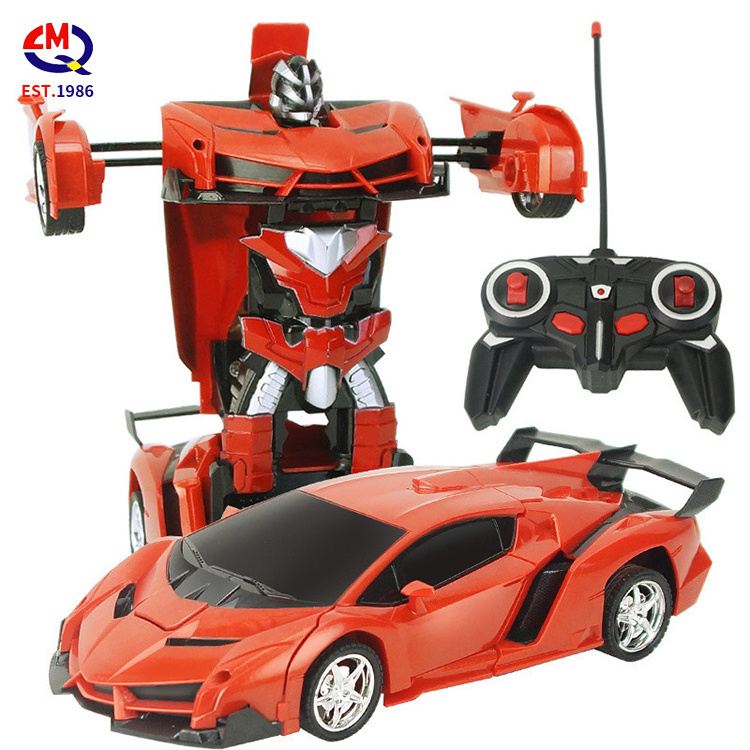 Hot Sale 1:18 Led Remote Control Deformed Toy Car Radio Control Toy Remote Control Car