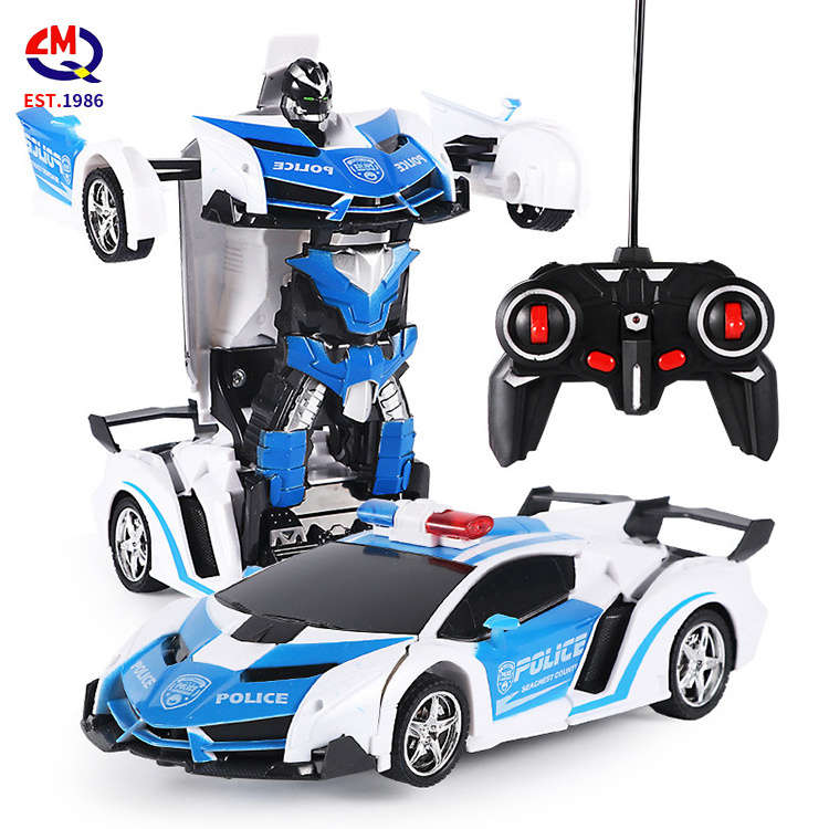 Hot Sale 1:18 Led Remote Control Deformed Toy Car Radio Control Toy Remote Control Car