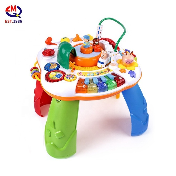 baby multi-functional toy desk 1-3 years old baby early education study table toys