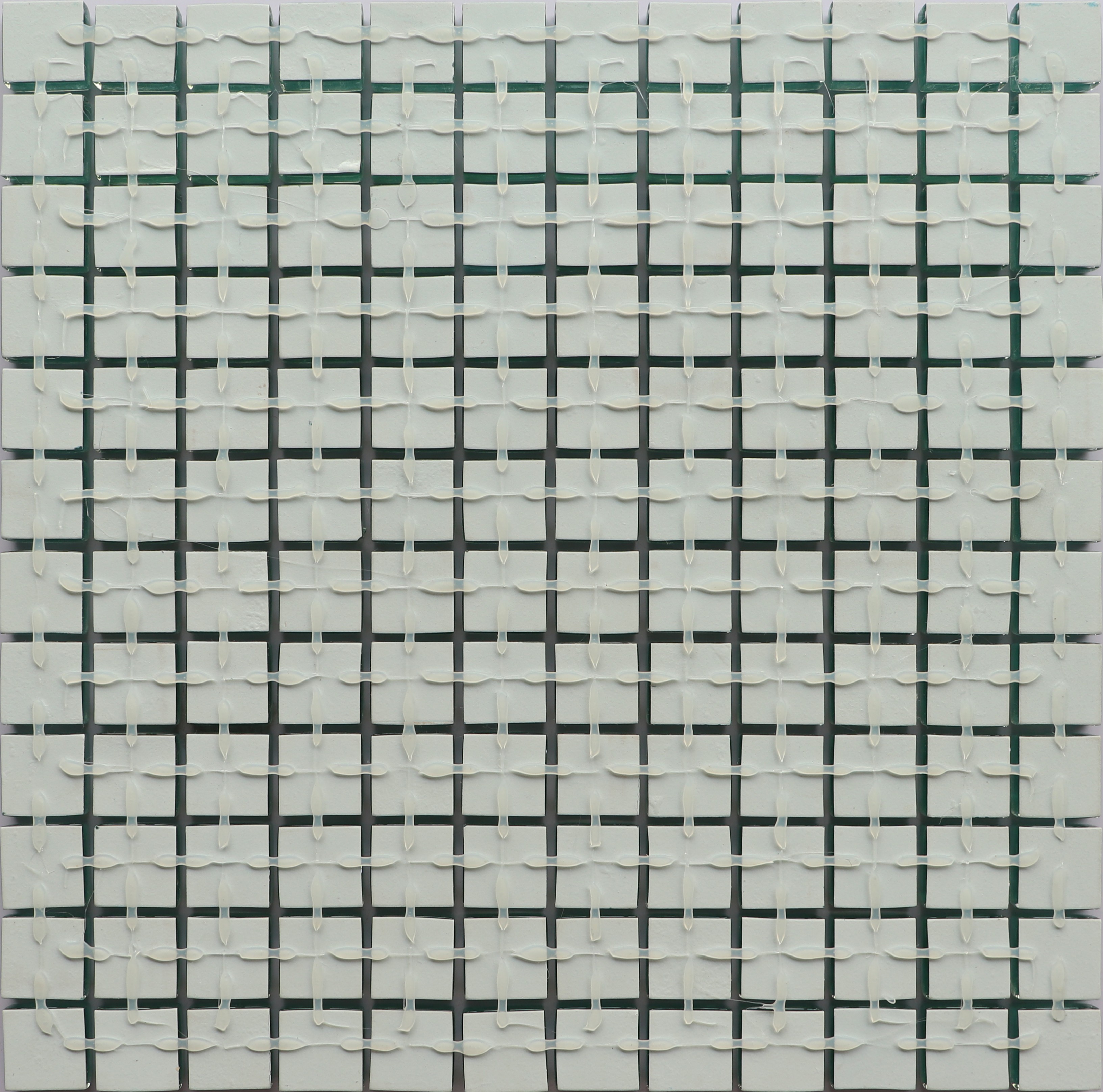 Silicone Stick Glass Tiles Dot Mounted Mosaic For Wall And Floor