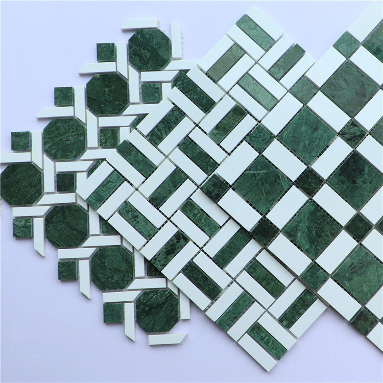 High Quality Modern Floor Tile Marble Mosaic Backsplash