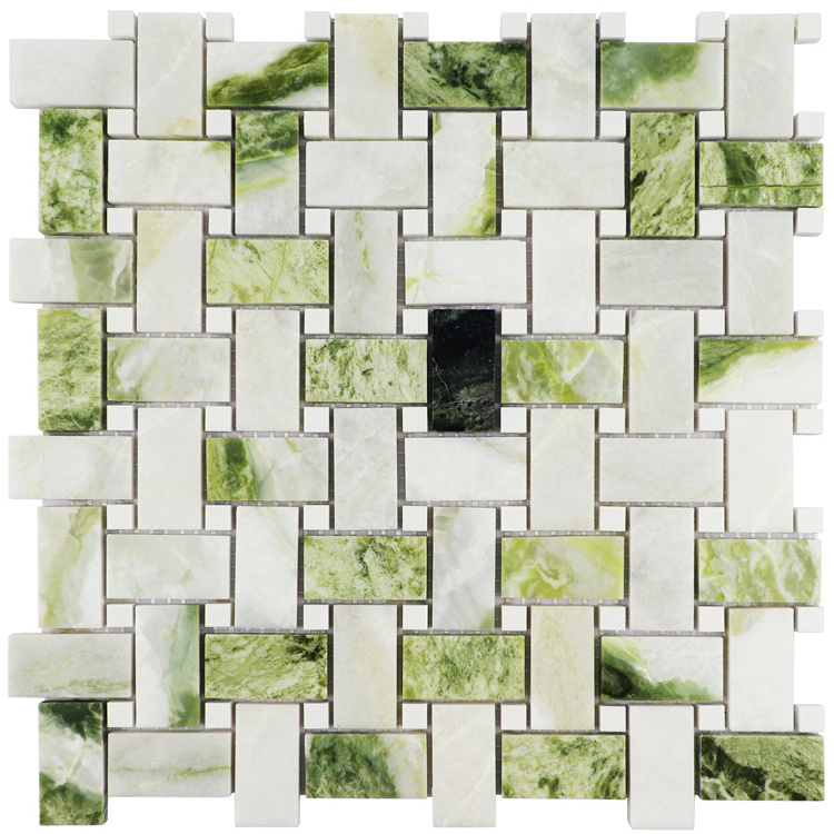 Wall Decor Stone Mosaic For Kitchen Backsplash