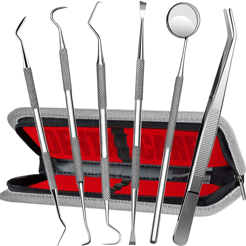 High Quality Custom Dental Hygiene Kit Dental Scraper Dental Tool Set for Teeth cleaning