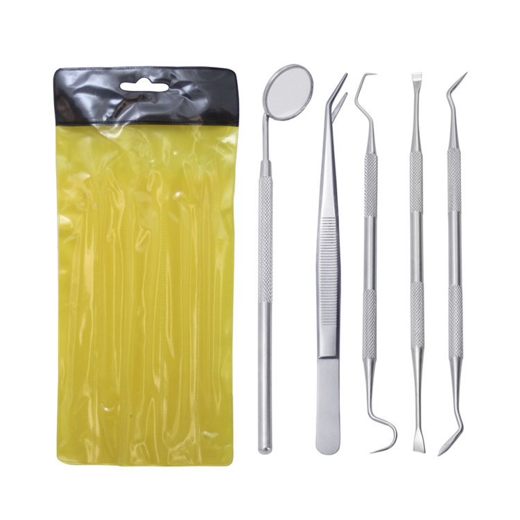 High Quality Custom Dental Hygiene Kit Dental Scraper Dental Tool Set for Teeth cleaning