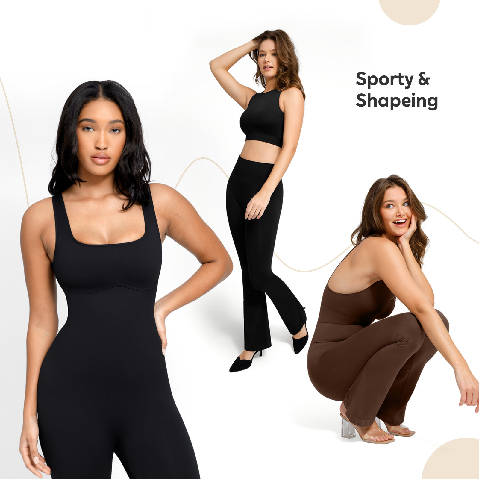 Hexin Plus Size Bodycon Seamless Sports Square Fitness Bodysuit Workout Women Gym Sport One Piece Yoga Jumpsuit For Women