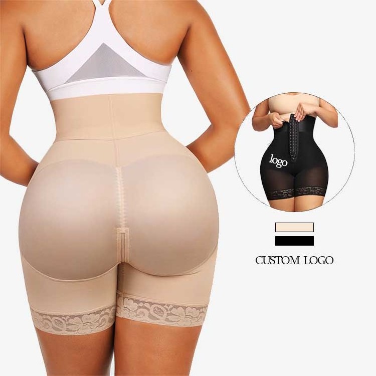 Wholesale Women fajas reductor de mujer bbl fajas colombianas post surgery Shorts Tummy Control Shapewear Hip Enhancer Panties