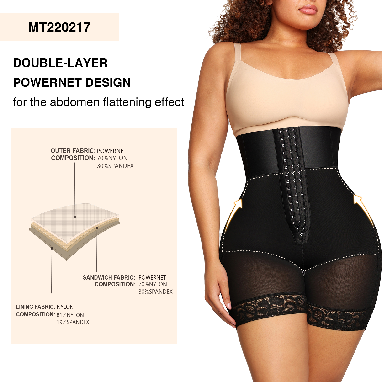 Wholesale Women fajas reductor de mujer bbl fajas colombianas post surgery Shorts Tummy Control Shapewear Hip Enhancer Panties