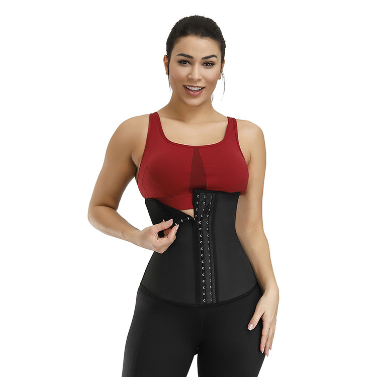 HEXIN Custom Logo Weight Loss Workout Waist Trainer Shaper Women Waist Trimmer Slimming Belt