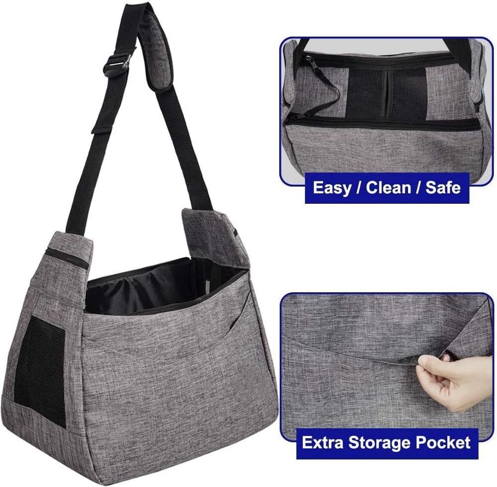 New Adjustable Pet Dog Sling Carrier for Dogs and Small Pets Pet Puppy Travel Bag