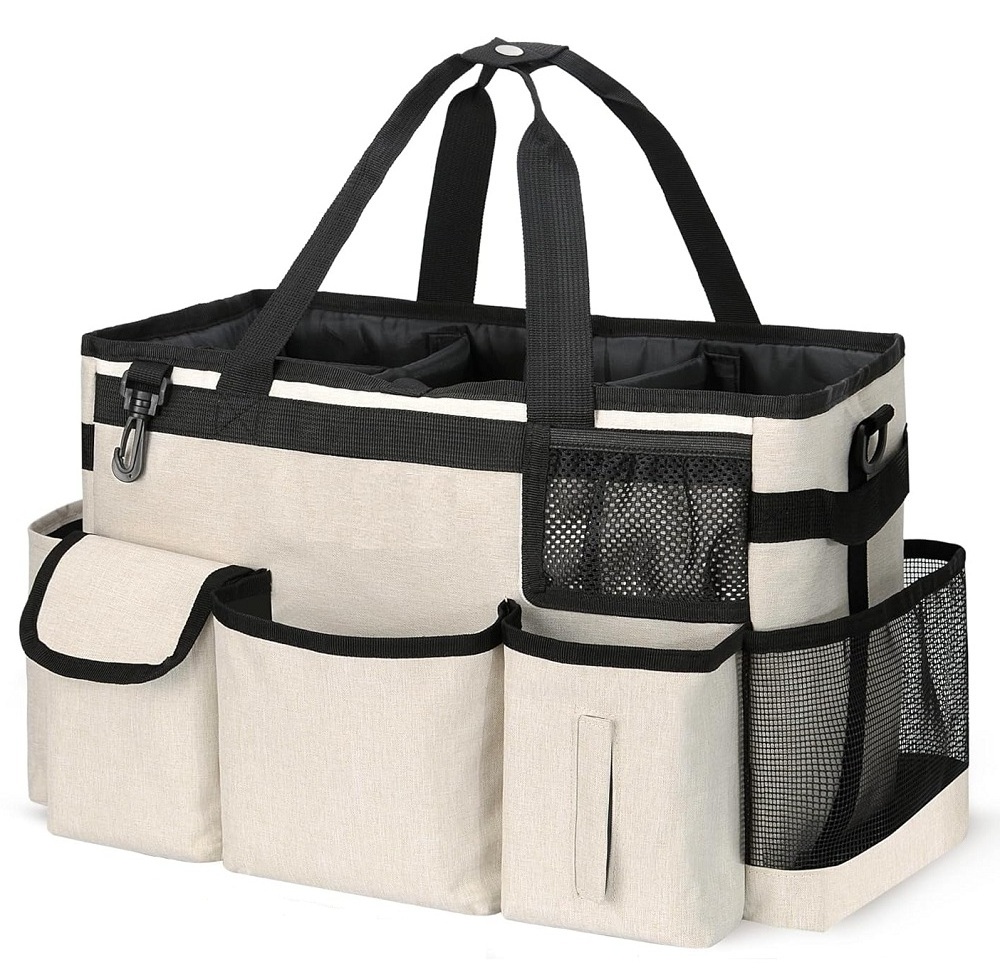 Housekeeping Tote Tool Organizer Bag Cleaning Caddy Wearable Cleaning Caddy Bag