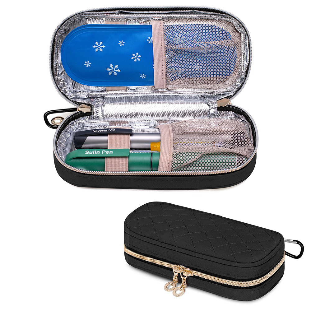 Wholesale Custom Insulin Cooler Travel Case Medication Diabetic Insulated Organizer Portable Insulin Pen Case for Women & Men