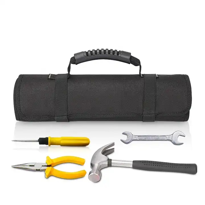 Heavy Duty  Foldable Hardware Tools Pouch Roll UP Tools Carry Bag Tool Organizer Bag