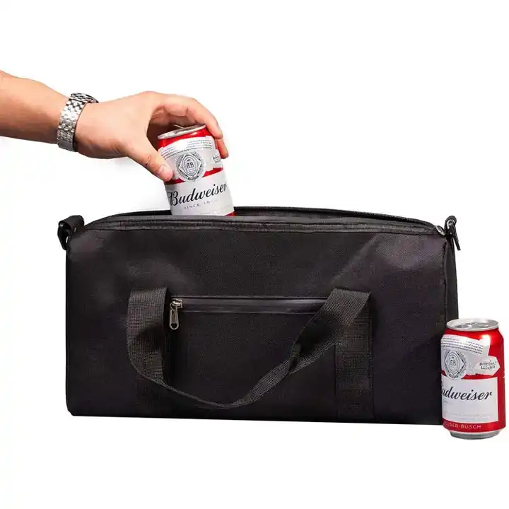 Large Neoprene Holds 6 Beer Cans or 2 Wine Bottles Hidden Carrier Insulated Beer Cooler Tote Soft Cooler Bags