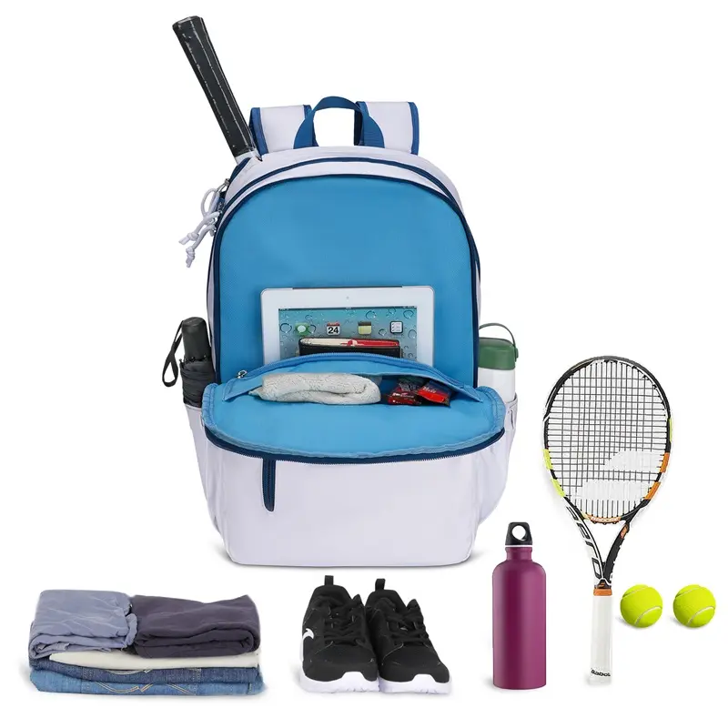 Outdoor Travel Custom Kids Students School Gym Sports Training Backpack Large Badminton Tennis Racket Bag