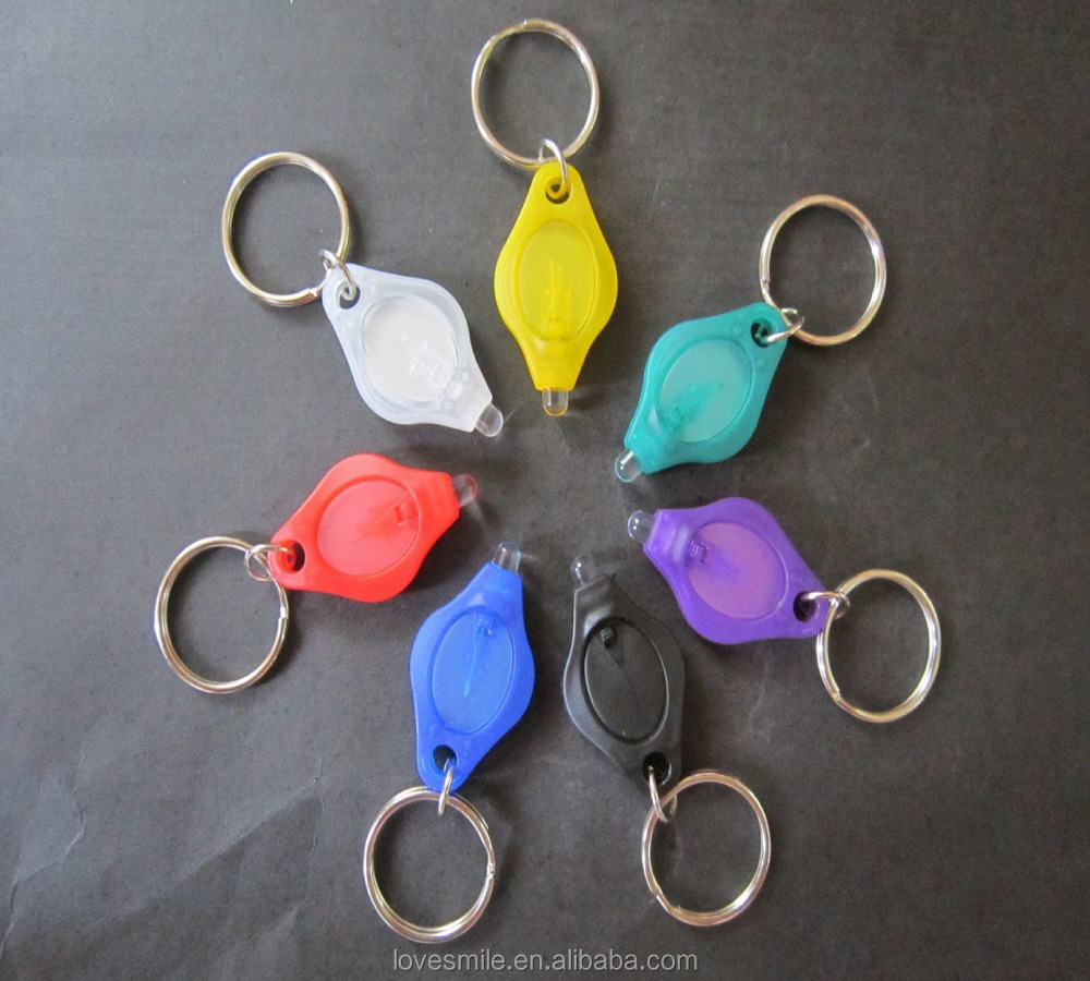 Promotion gifts F5 LED diamond shape mini keychain UV Purple Light 395-400nm LED Keychain