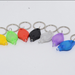 Promotion gifts F5 LED diamond shape mini keychain UV Purple Light 395-400nm LED Keychain