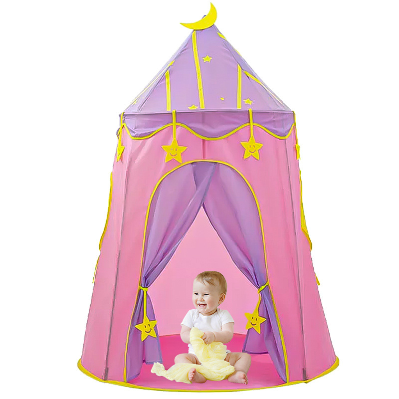 Factory Direct Sales Children Tent Blue Sky Indoor Game House Game Castle Environmental Protection Baby Tent Yurt