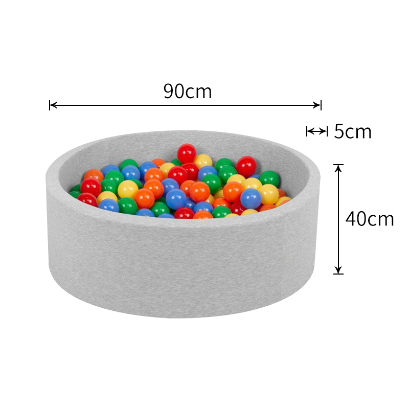 Adult High Quality Wholesale Custom Ball Pit Pool with Slide Soft Play Material Indoor Indoor soft  500 ball pit balls