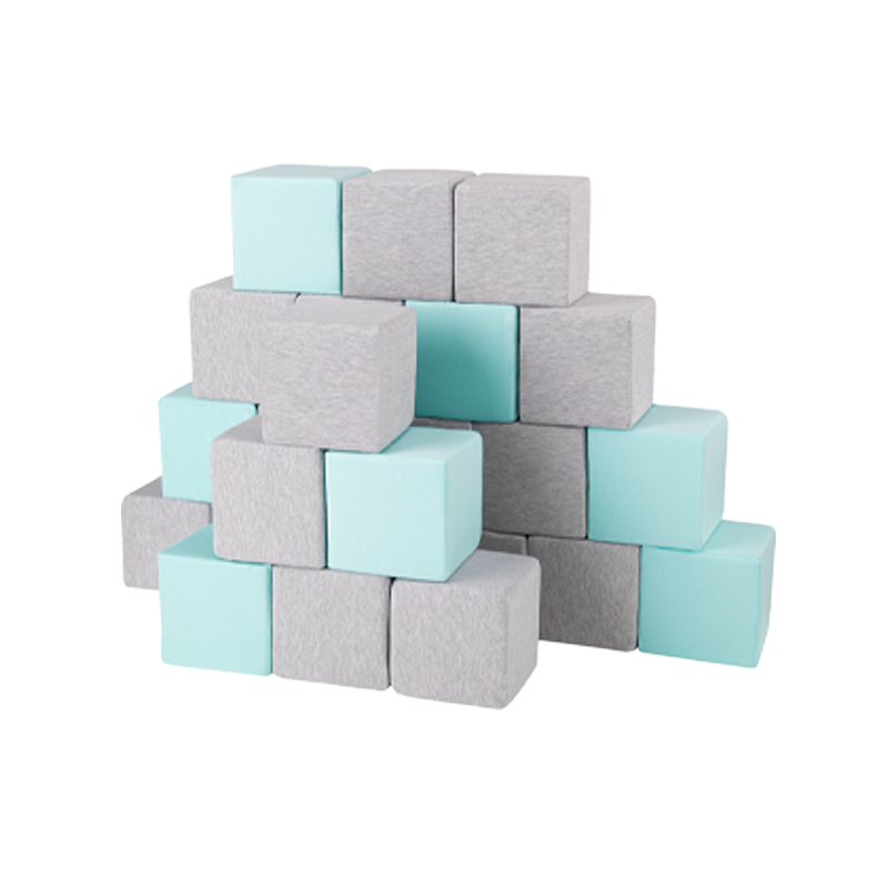 Soft Foam Cubes Building Blocks For Children Multifunctional Foam Construction Montessori Toy For Babies